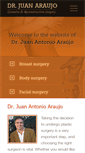 Mobile Screenshot of drjuanaraujo.com